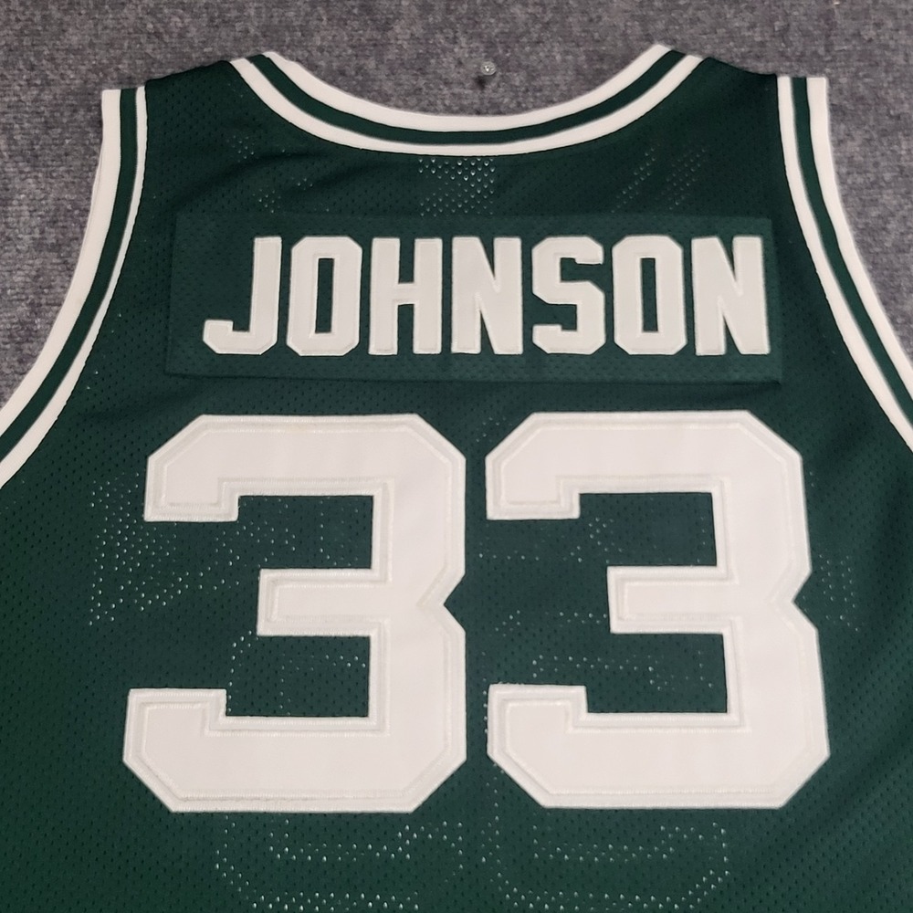 Vtg Adidas Michigan State 1979 "True School" Magic Johnson Jersey Size XL (52) - Picture 12 of 14